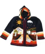 Kids Jacket Hooded Zip Sweaters - Image 8