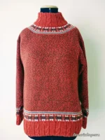 Alpaca sweater "Little Turtle" - Image 8