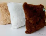 Luxury Alpaca Fur Decorative Pillow Cover (15" x 15") - Image 3