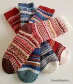 Alpaca Stockings "GEOCOLOR"