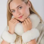Baby Alpaca Fur Scarf&Bracelets