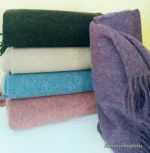 Alpaca Blanket Solid Color - Image 2