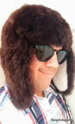 Alpaca Winter Fur Hat - Image 2