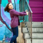 Alpaca cardigan California