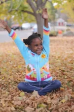 Kids Jacket Hooded Zip Sweaters - Image 3