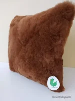 Luxury Alpaca Fur Decorative Pillow Cover (15" x 15") - Image 2