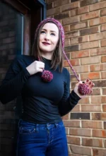 Alpaca Hat Pompom - Image 3