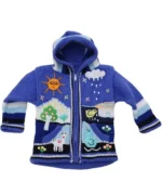 Kids Jacket Hooded Zip Sweaters - Image 5