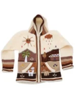Kids Jacket Hooded Zip Sweaters - Image 6